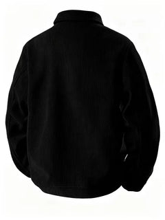 Lounge set met corduroy jacket