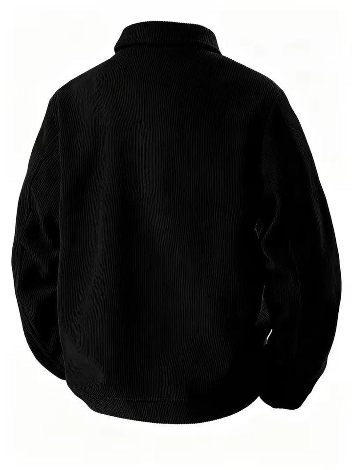 Lounge set met corduroy jacket
