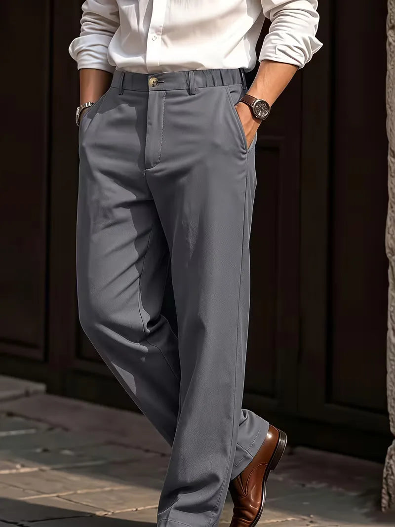Pantalons met rechte pijpen
