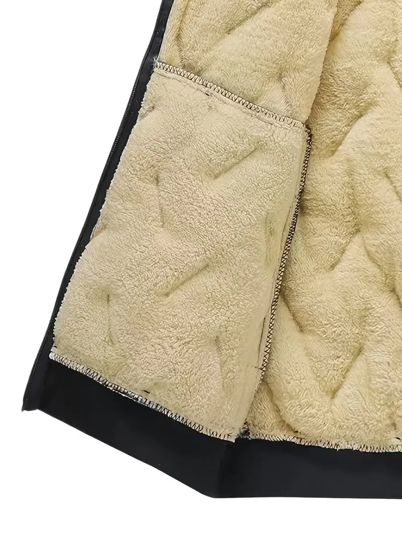 Puffer jacket met capuchon