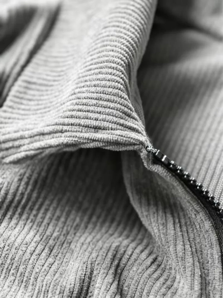 Lounge set met corduroy textuur