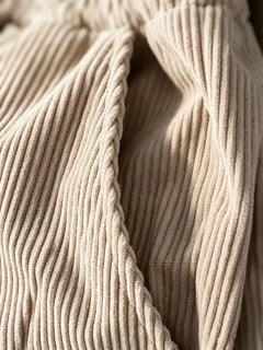 Lounge set met corduroy textuur