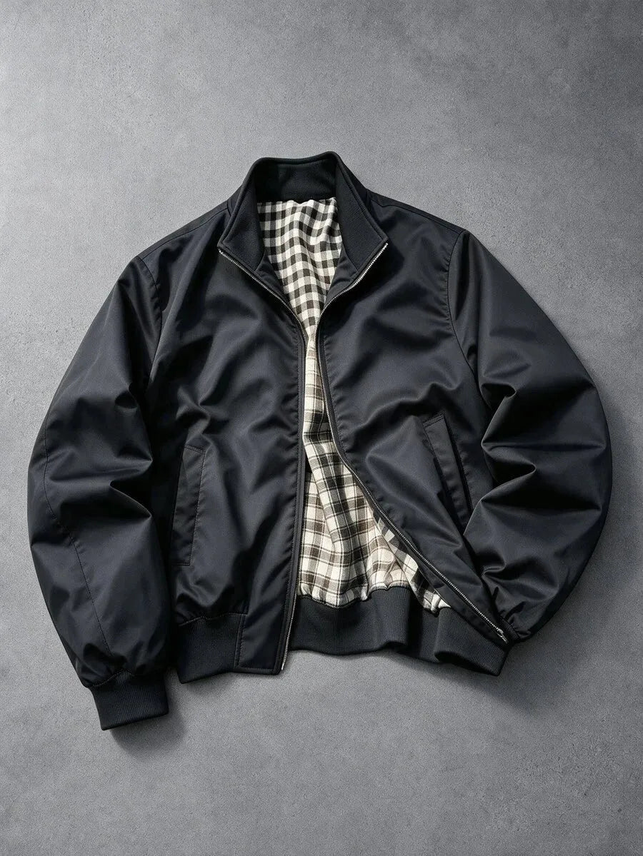 Bomberjack met camouflageprint