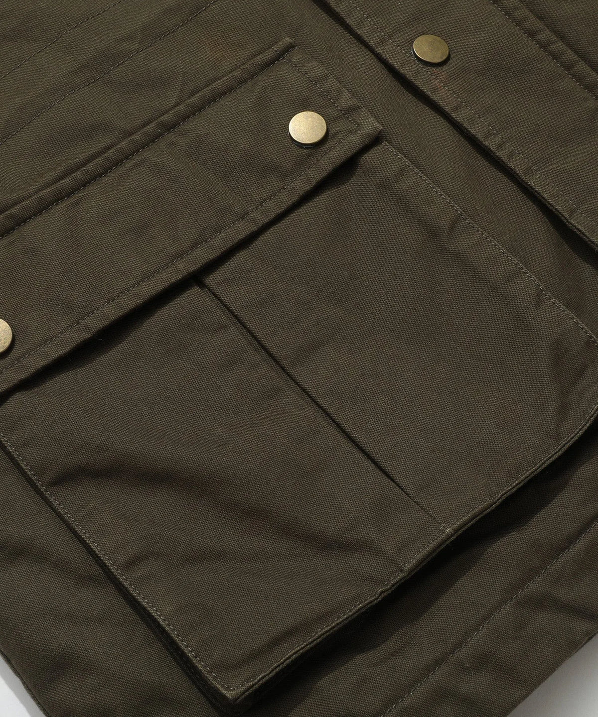 Parka met utility pockets