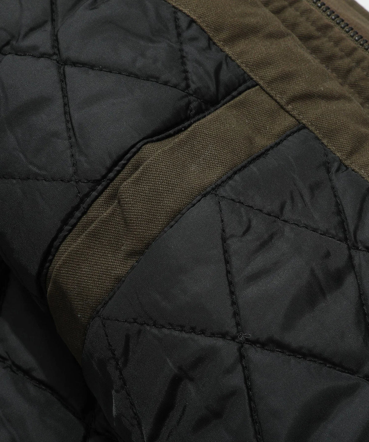 Parka met utility pockets