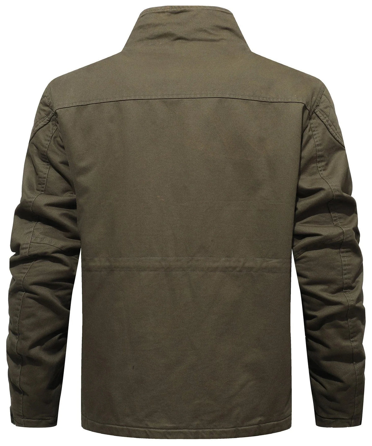 Parka met utility pockets