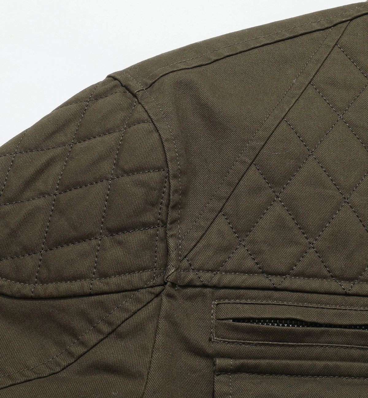 Parka met utility pockets