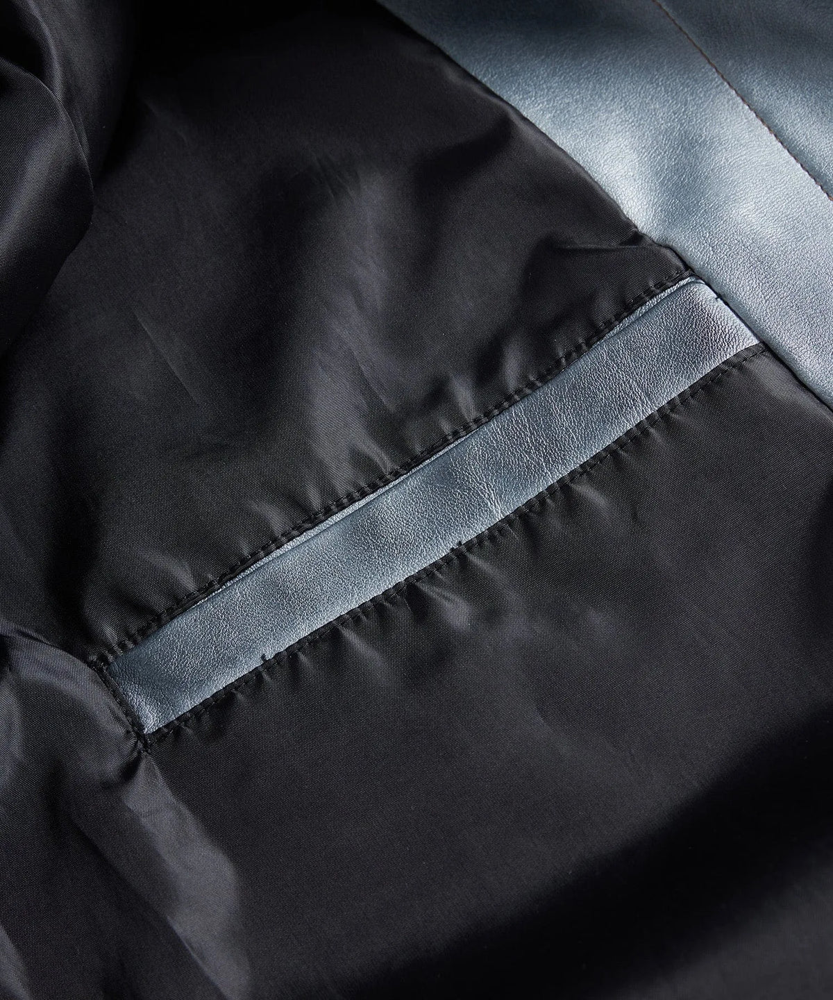 Leren jassen met button-front