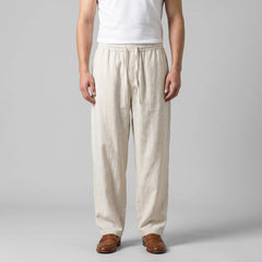 Linnen wijde broek