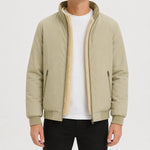 Puffer jacket met fleece lining