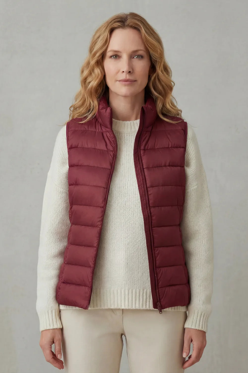 Lichtgewicht puffer vest