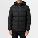 Puffer jacket met capuchon