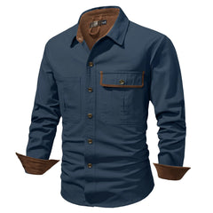 Overshirt met borstzakken