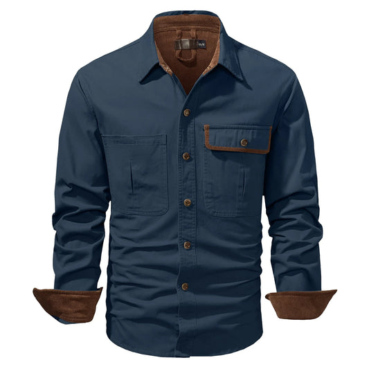 Overshirt met borstzakken