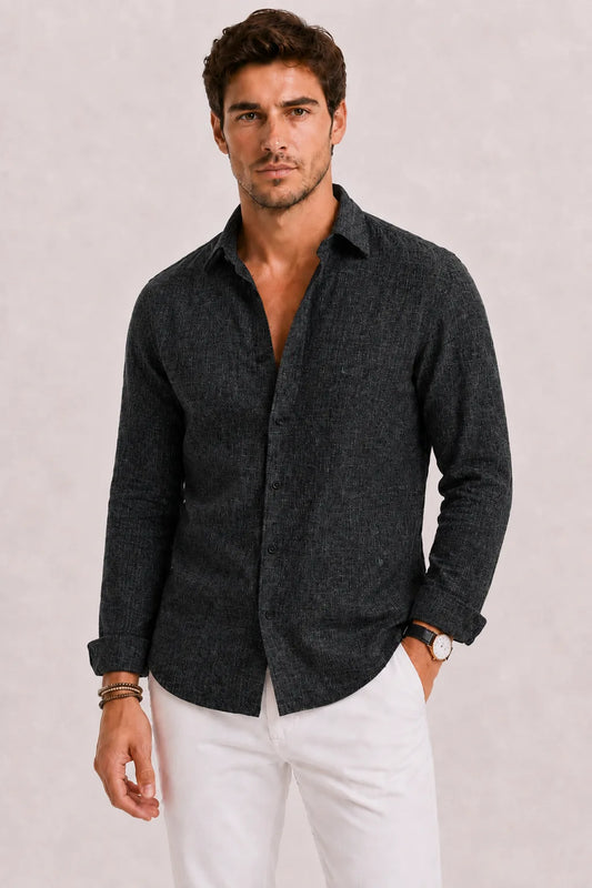 Casual overhemden met V-neck
