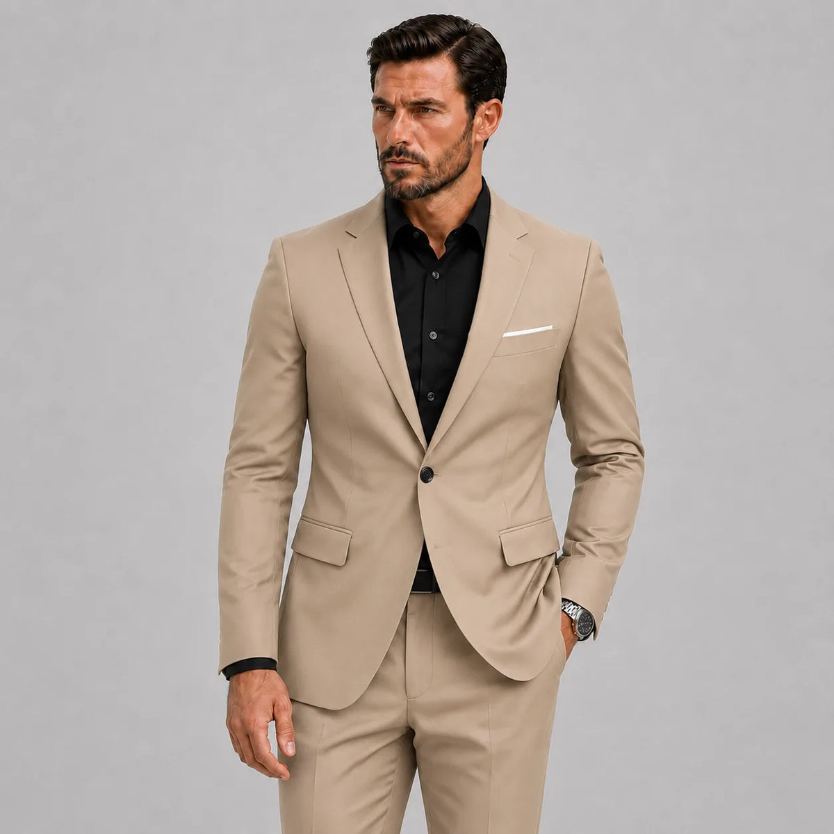 Slim-fit pak met blazer