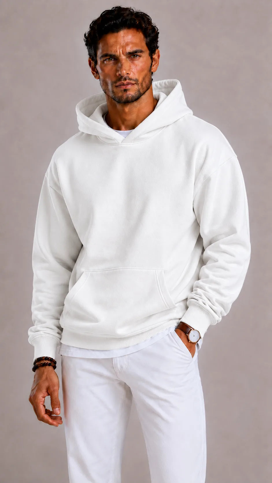 Oversized hoodie met capuchon