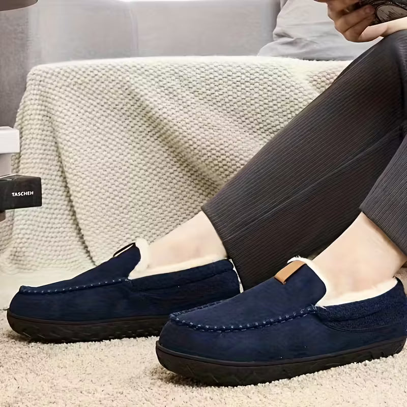 Dikke slippers met zachte zool
