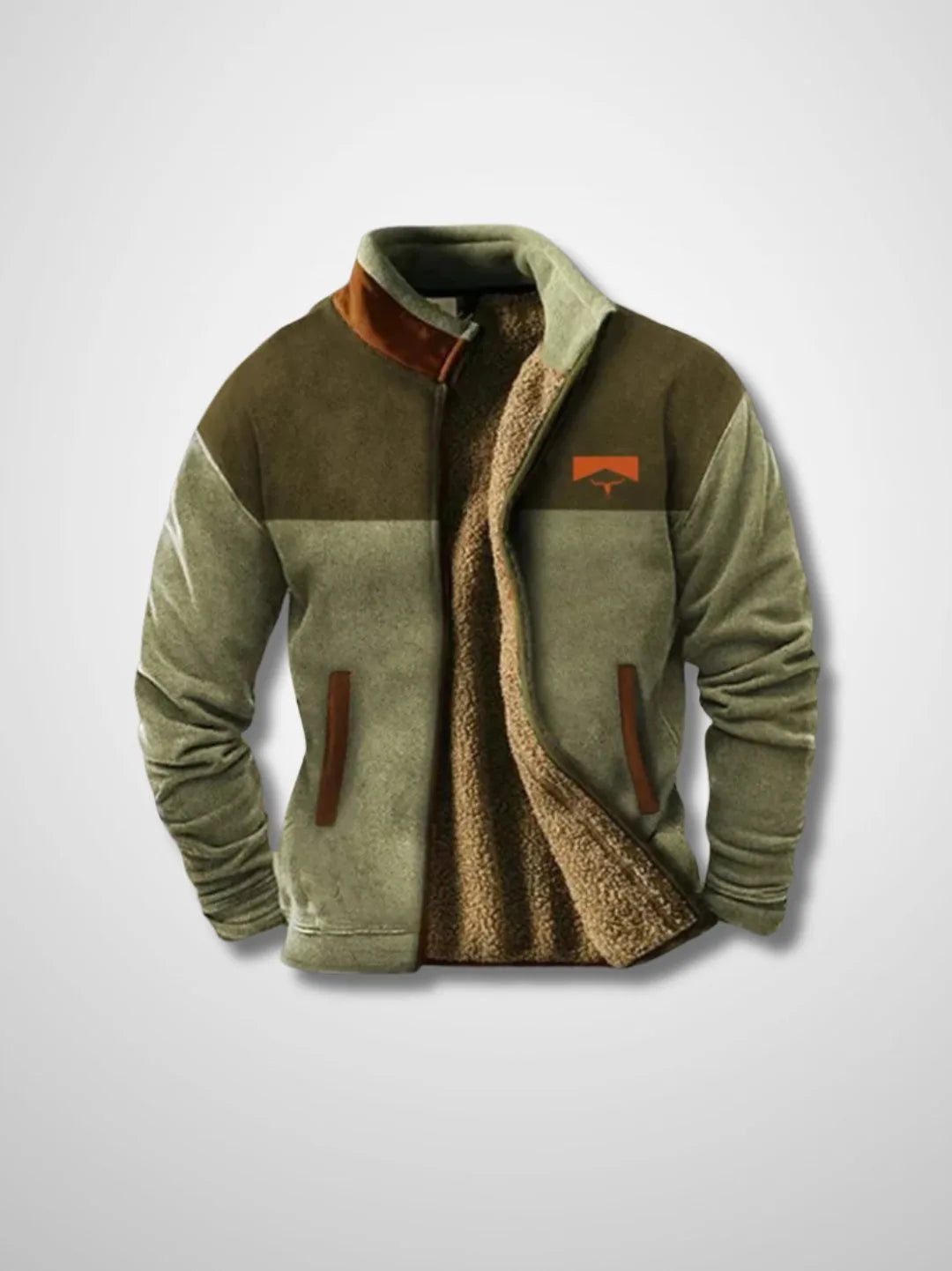 Bomberjack met fleece voering