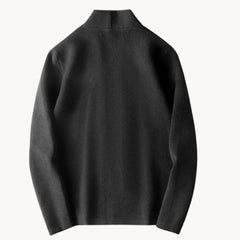 Gebreid vest met open voorkant en lange mouwen