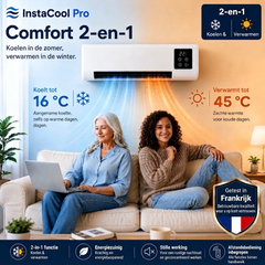 Wand airco met 2 functies