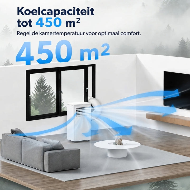 draagbare airco met wielen