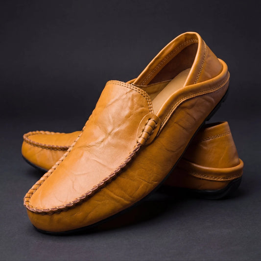 Mocassins met slip-on design