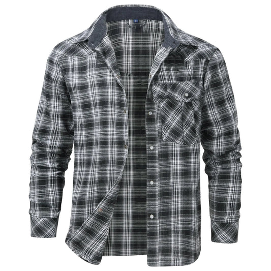 Casual overhemden met plaid patroon