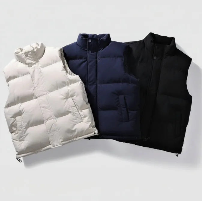 Bodywarmer met quilted design