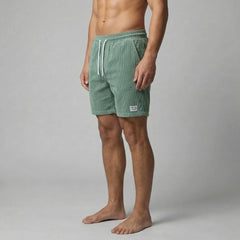 Regular fit shorts met drawstring