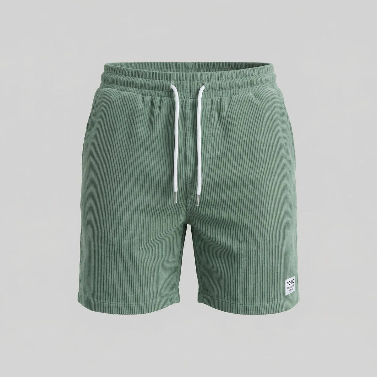 Regular fit shorts met drawstring