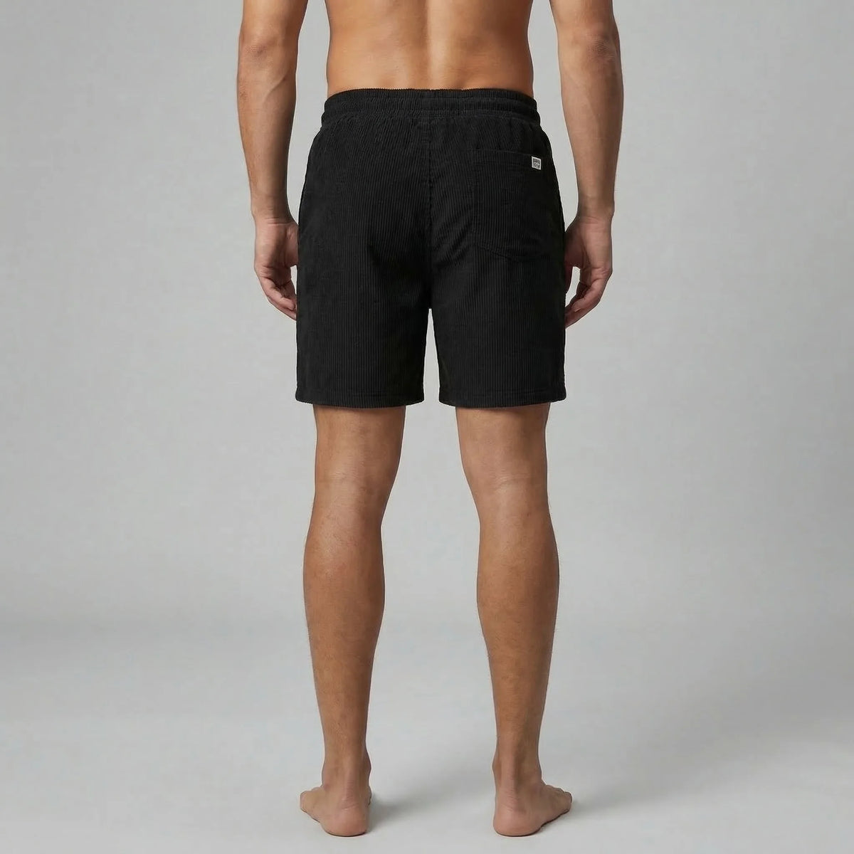 Regular fit shorts met drawstring