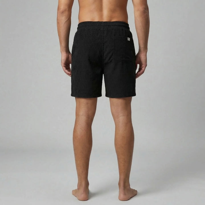 Regular fit shorts met drawstring