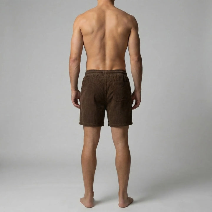 Regular fit shorts met drawstring