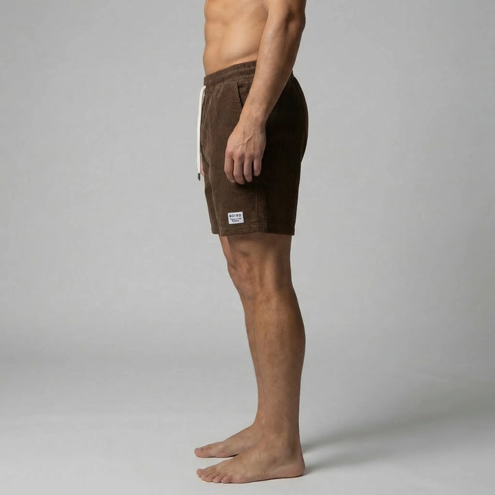 Regular fit shorts met drawstring