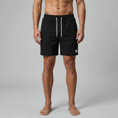 Regular fit shorts met drawstring