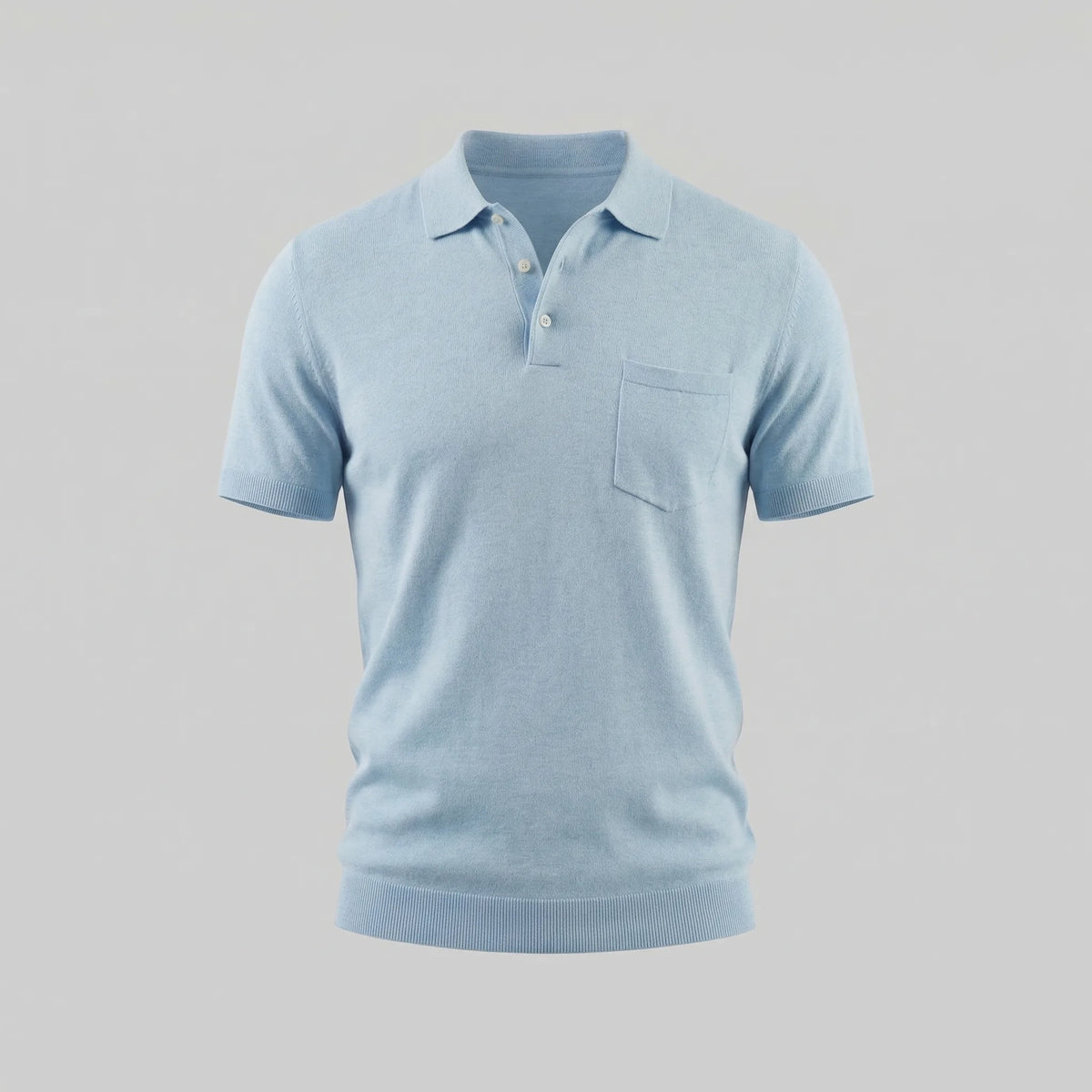 Polo shirt met borstzak