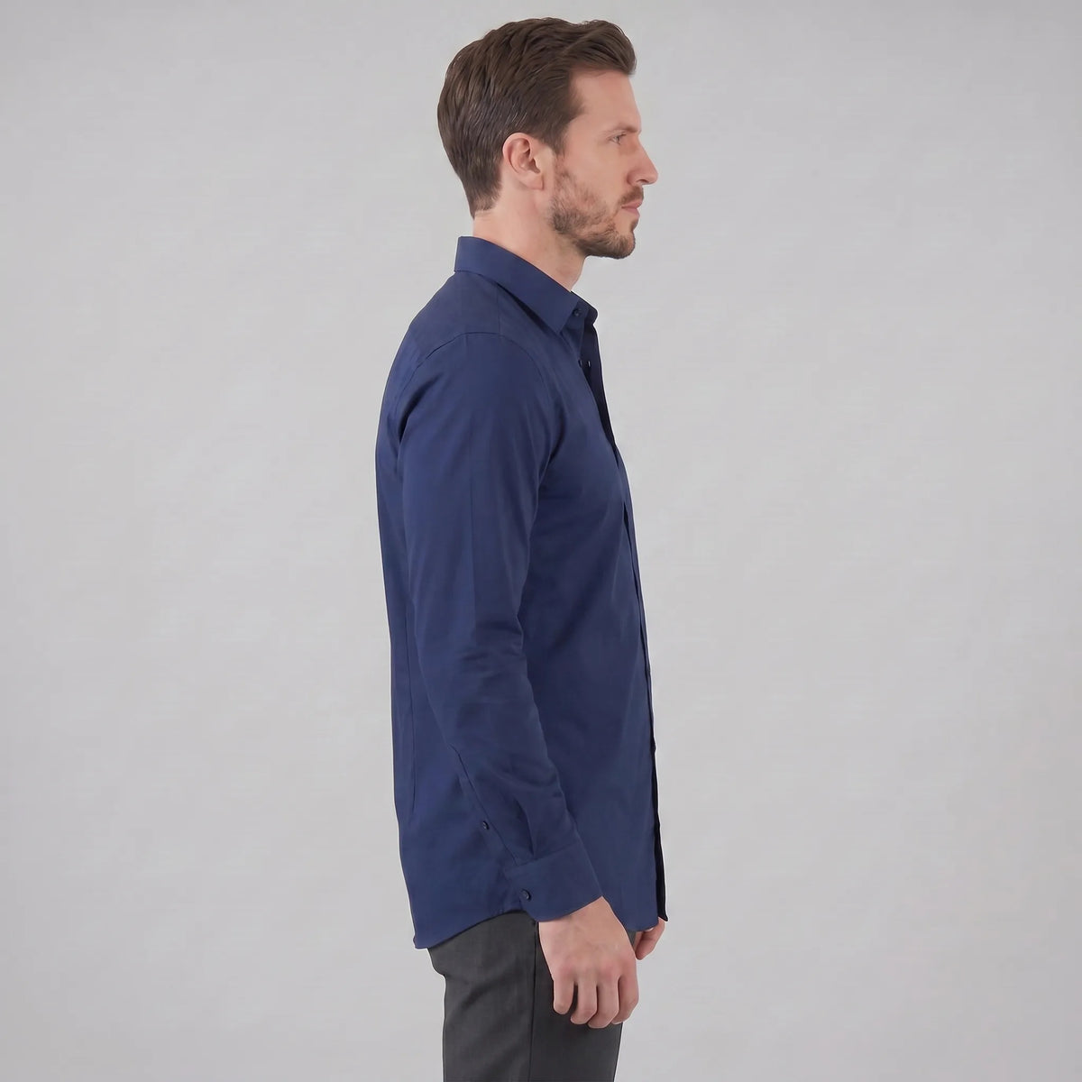 Slim-fit nette overhemd
