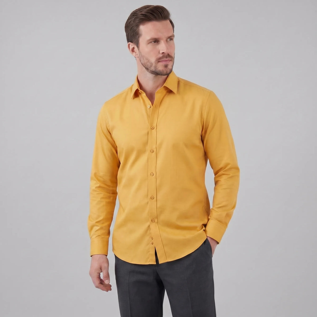 Slim-fit nette overhemd