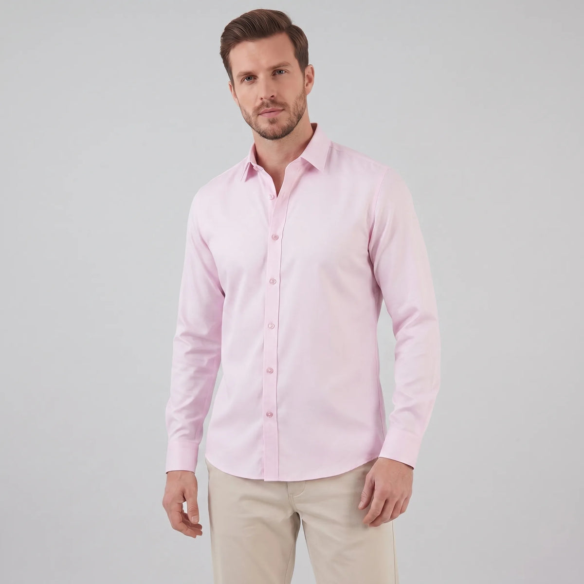 Slim-fit nette overhemd