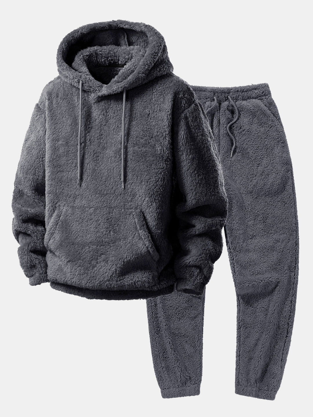 Bluza z kapturem i spodnie dresowe z miękkiego materiału