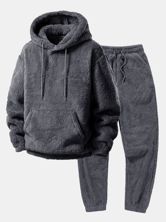 Hoodie en jogger broek van zachte stof