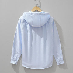 Hoodie met capuchon en borstzak