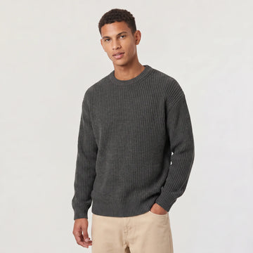 Gebreide trui met crew neckline