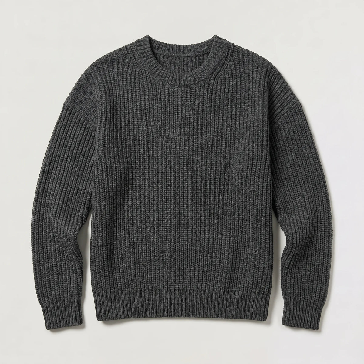 Gebreide trui met crew neckline