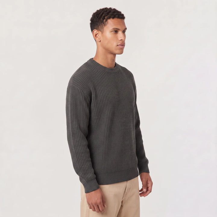 Gebreide trui met crew neckline