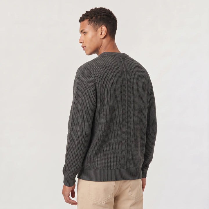 Gebreide trui met crew neckline