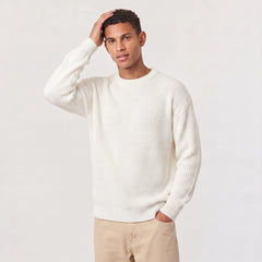 Gebreide trui met crew neckline