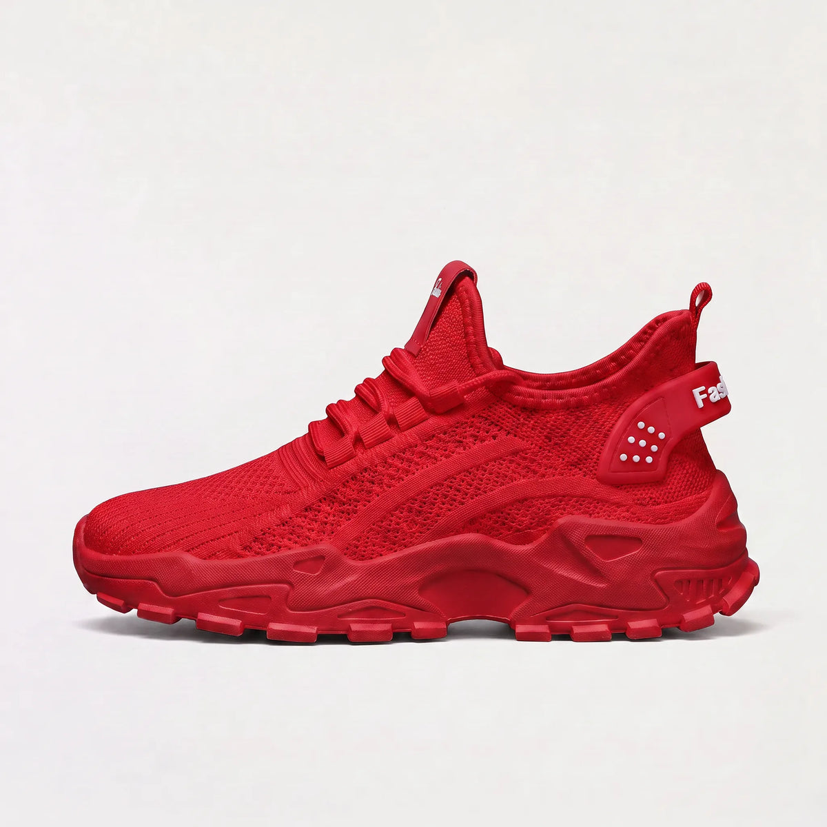 Casual trainers met ademende bovenkant