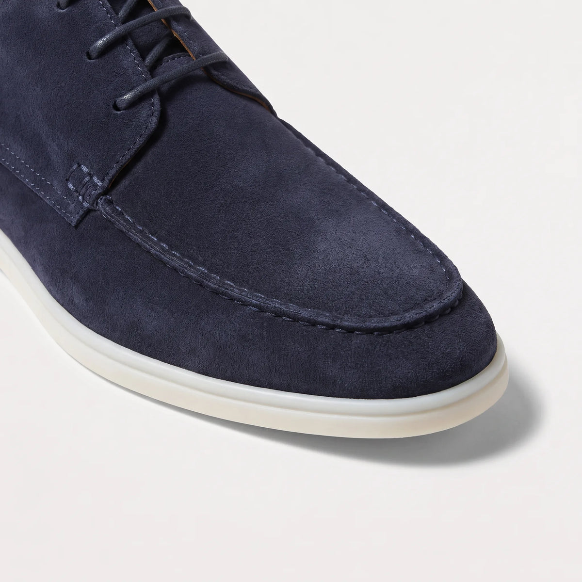 Loafers met suede bovenwerk